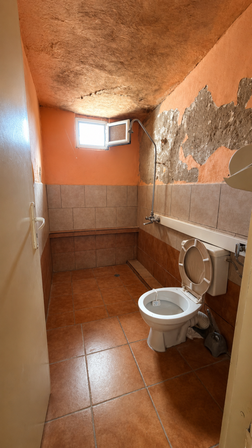 Şehir Svilengrad'da, Haskovo bölgesinde satılık ev - 115 m², zemin kat, kısmen döşenmiş, bahçeli ve ek yapılarla, durak, okul ve kreşe yakın.